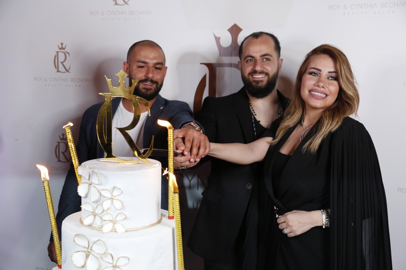 Roy & Cynthia Bechara Beauty Salon Opening