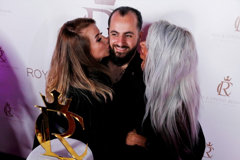 Roy & Cynthia Bechara Beauty Salon Opening