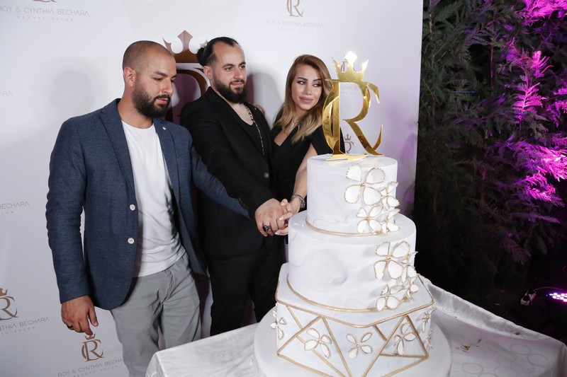 Roy & Cynthia Bechara Beauty Salon Opening