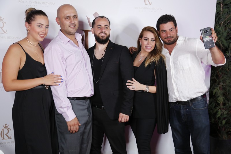 Roy & Cynthia Bechara Beauty Salon Opening