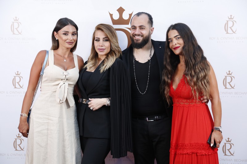 Roy & Cynthia Bechara Beauty Salon Opening