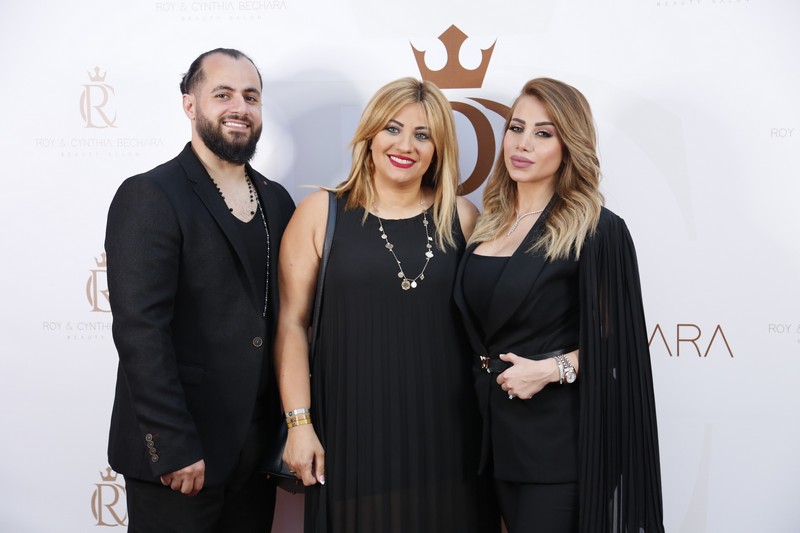 Roy & Cynthia Bechara Beauty Salon Opening