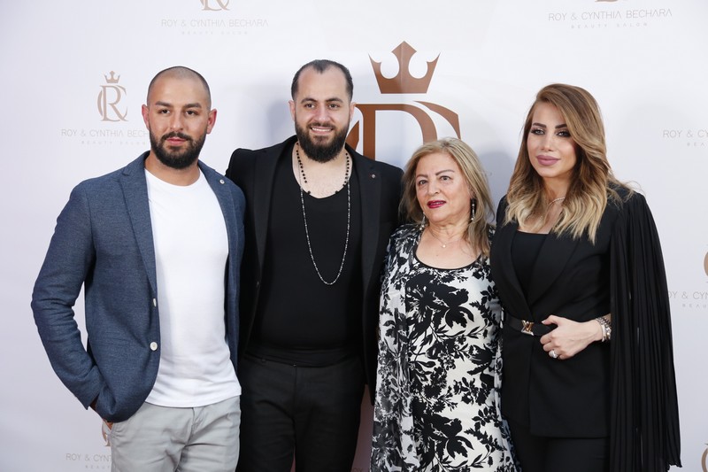Roy & Cynthia Bechara Beauty Salon Opening