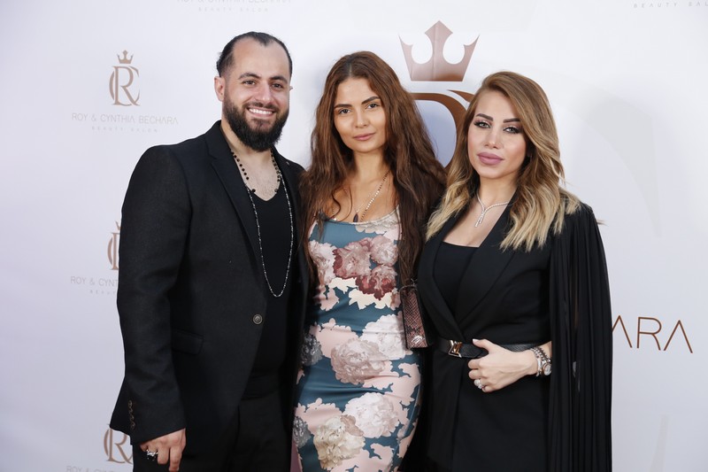 Roy & Cynthia Bechara Beauty Salon Opening