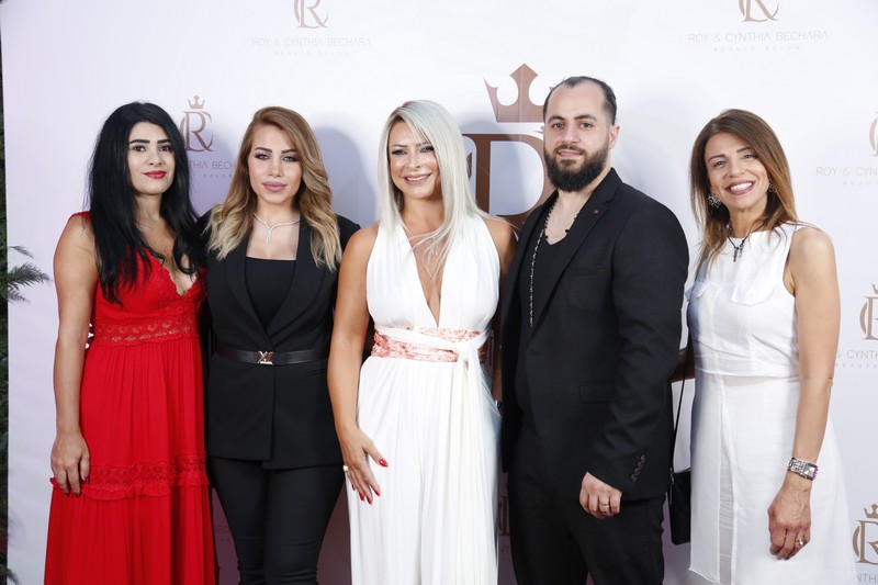 Roy & Cynthia Bechara Beauty Salon Opening