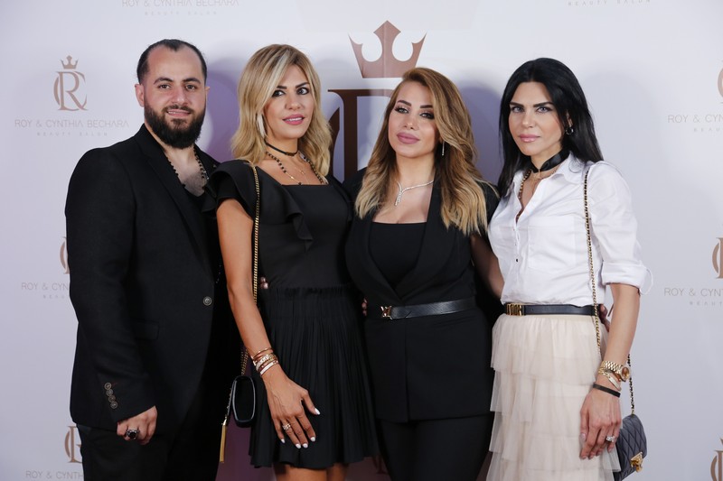 Roy & Cynthia Bechara Beauty Salon Opening