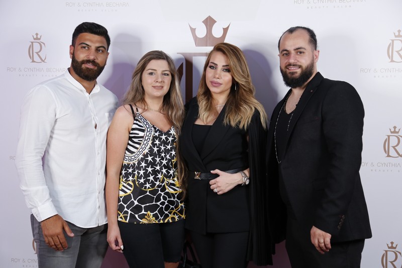 Roy & Cynthia Bechara Beauty Salon Opening