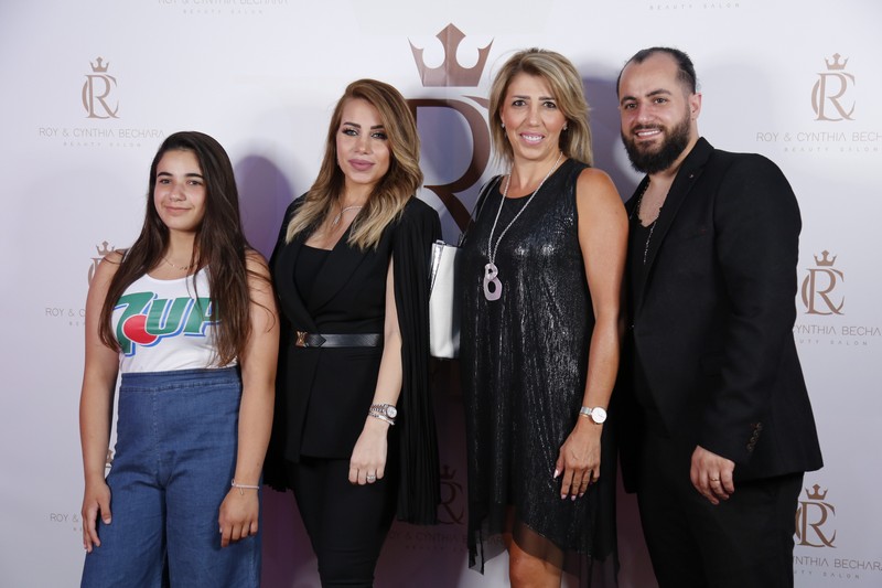 Roy & Cynthia Bechara Beauty Salon Opening