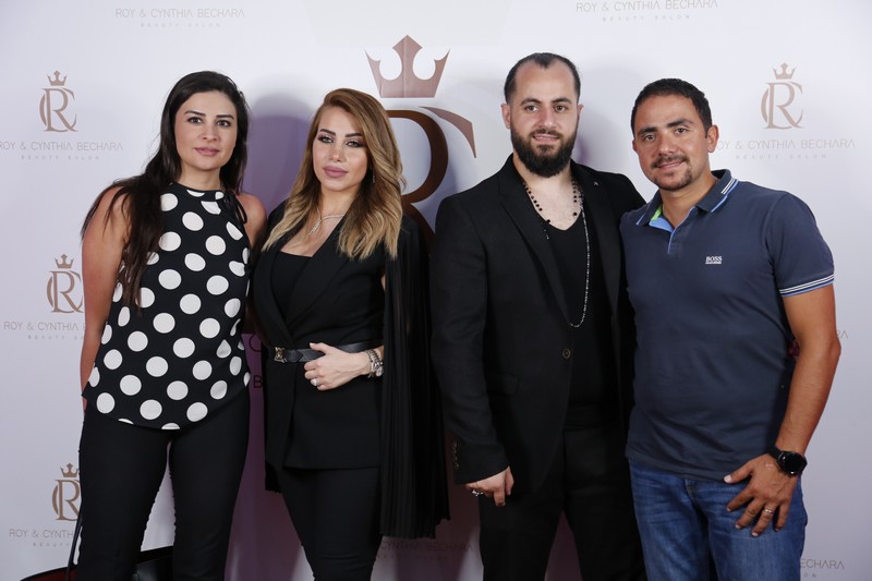 Roy & Cynthia Bechara Beauty Salon Opening
