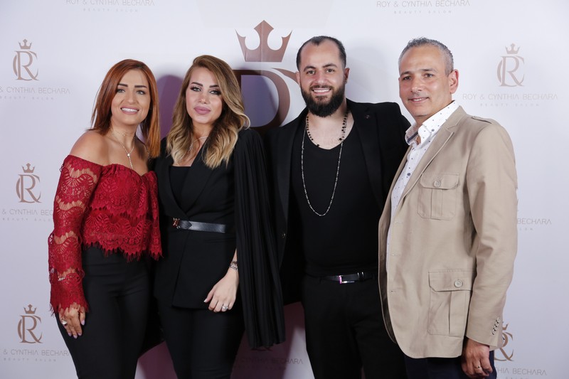 Roy & Cynthia Bechara Beauty Salon Opening