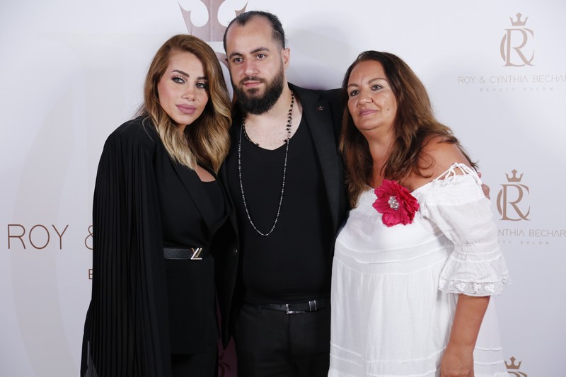 Roy & Cynthia Bechara Beauty Salon Opening