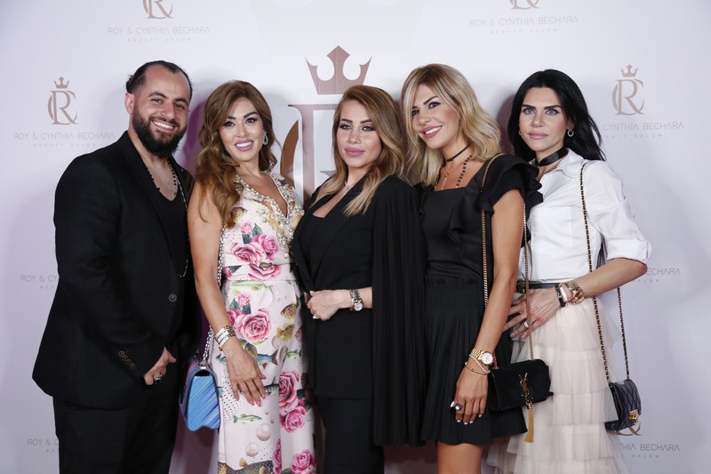Roy & Cynthia Bechara Beauty Salon Opening