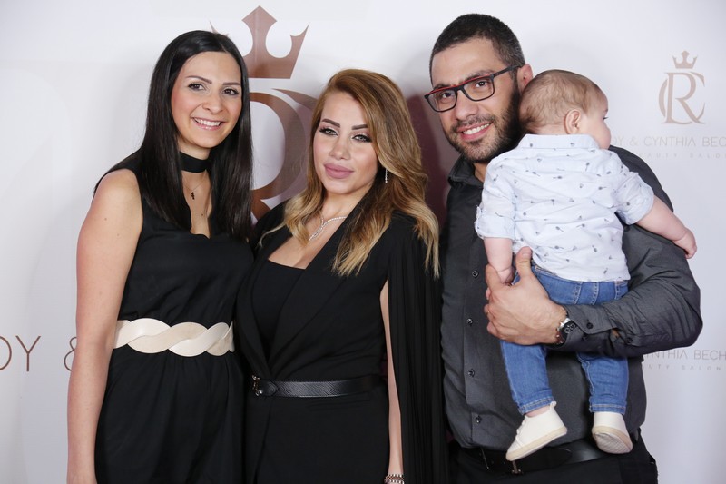 Roy & Cynthia Bechara Beauty Salon Opening