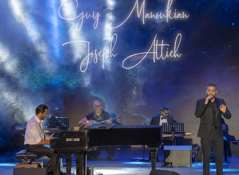 Guy Manoukian & Joseph Attieh at Sidon Festival