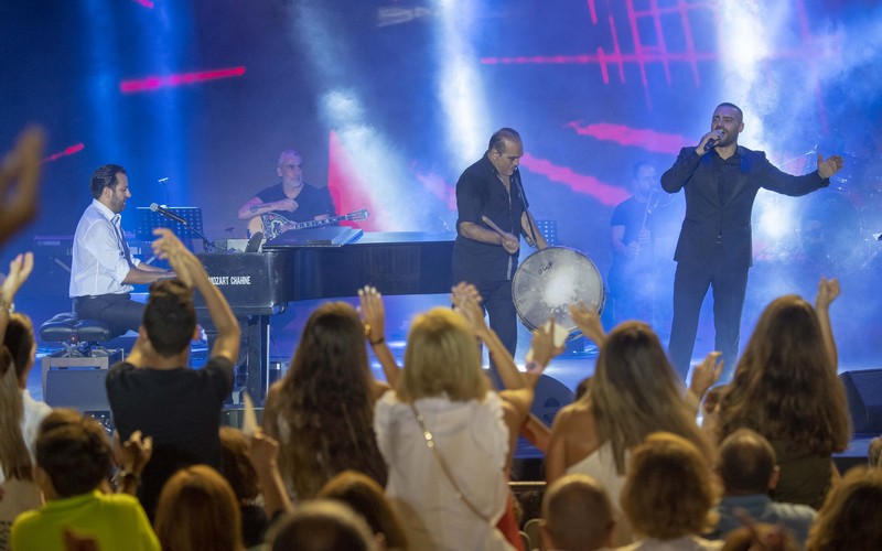 Guy Manoukian & Joseph Attieh at Sidon Festival