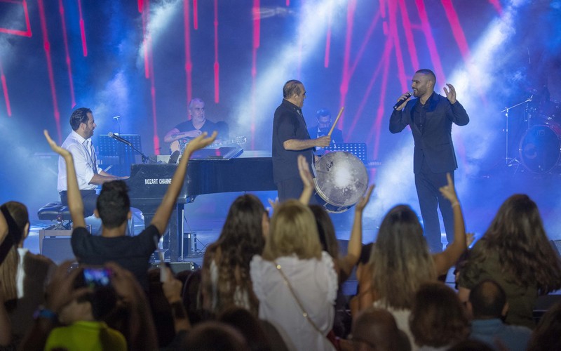 Guy Manoukian & Joseph Attieh at Sidon Festival