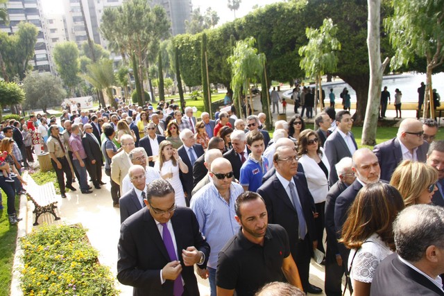 Opening of Sanayeh Garden