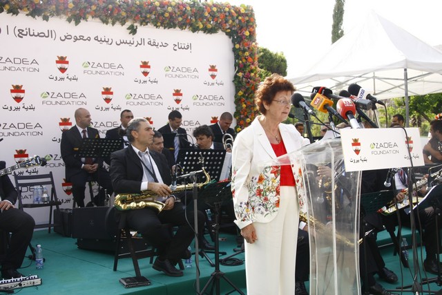 Opening of Sanayeh Garden