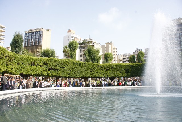 Opening of Sanayeh Garden