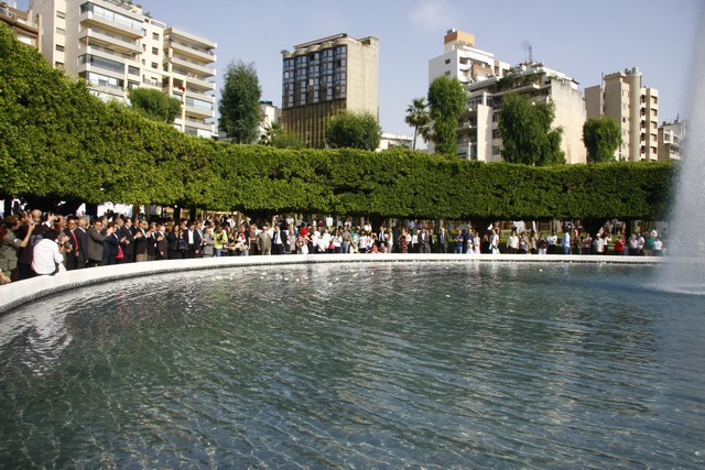 Opening of Sanayeh Garden