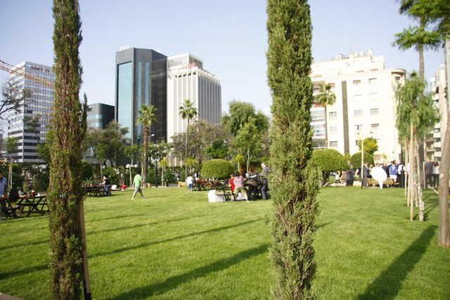 Opening of Sanayeh Garden