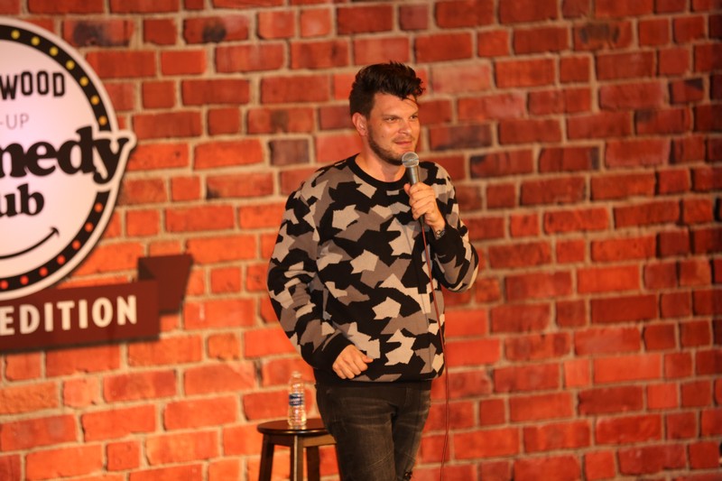 Hollywood Pop Up Comedy Club on Saturday 