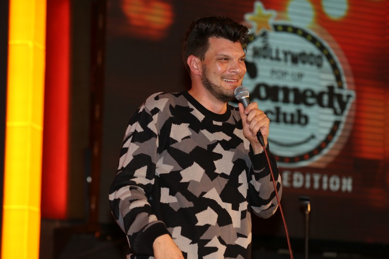 Hollywood Pop Up Comedy Club on Saturday 