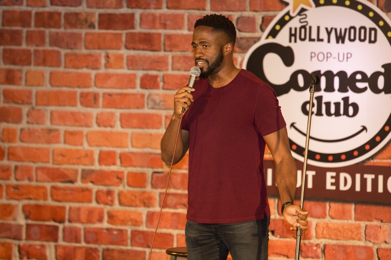 Hollywood Pop Up Comedy Club on Saturday 