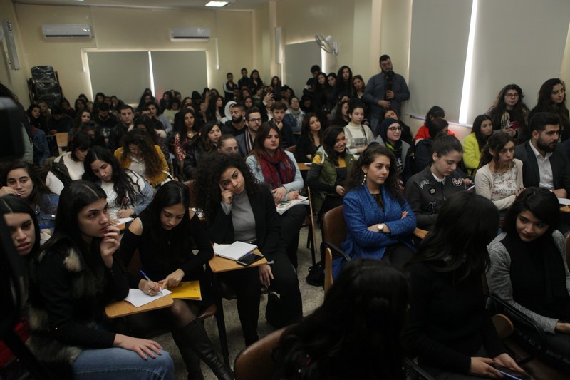 Sayidaty Panel at Journalism Lebanese Faculty