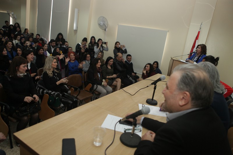 Sayidaty Panel at Journalism Lebanese Faculty