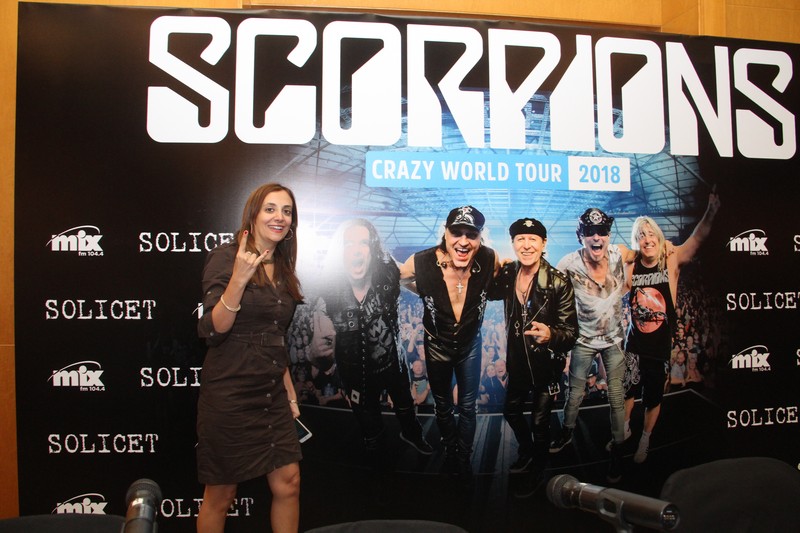 The Scorpions press conference