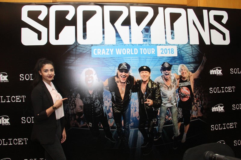 The Scorpions press conference