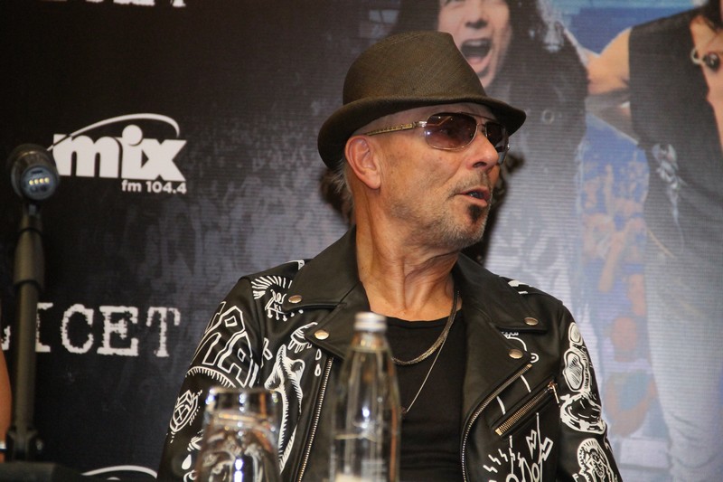 The Scorpions press conference