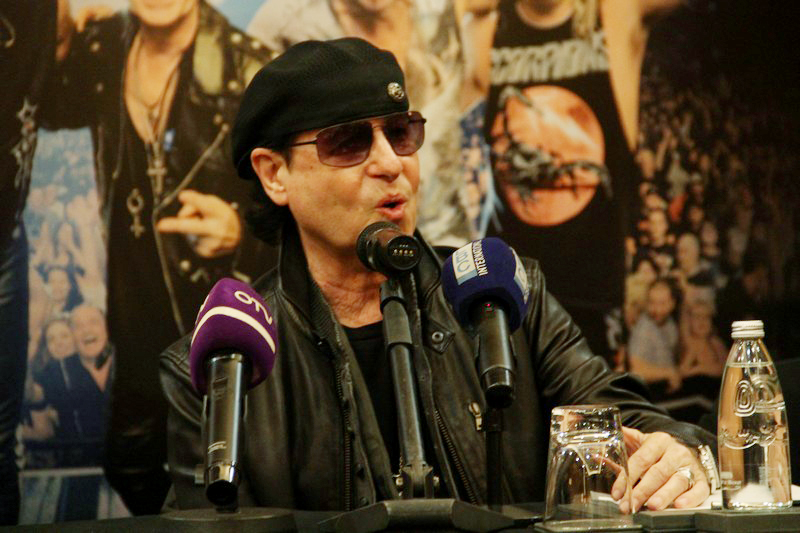 The Scorpions press conference