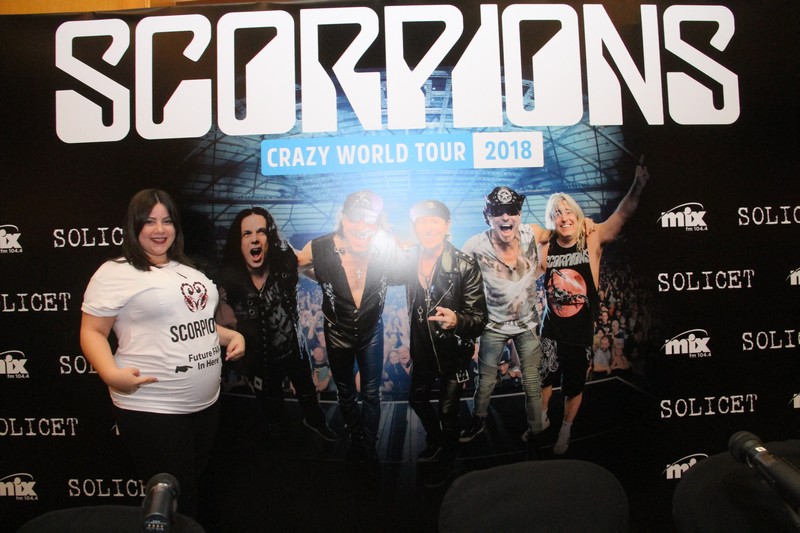 The Scorpions press conference