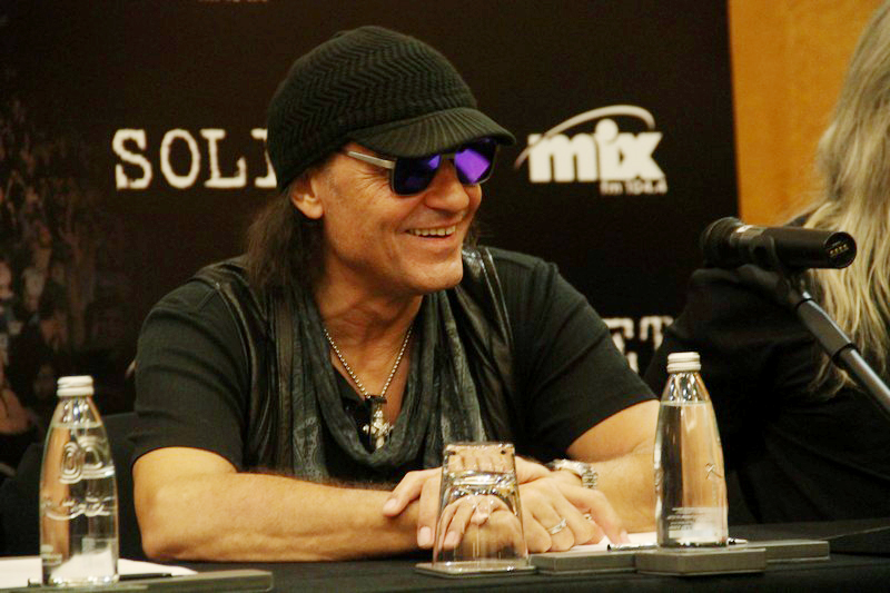 The Scorpions press conference