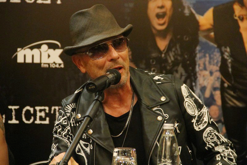 The Scorpions press conference