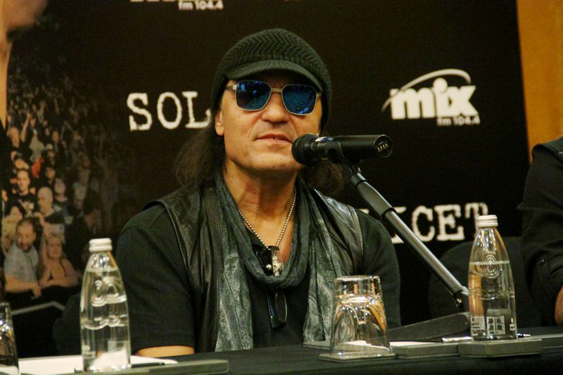 The Scorpions press conference