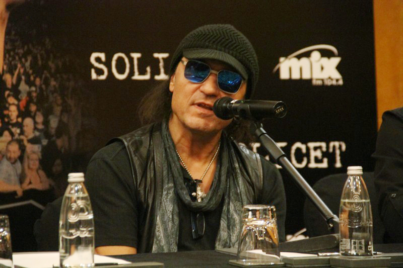 The Scorpions press conference