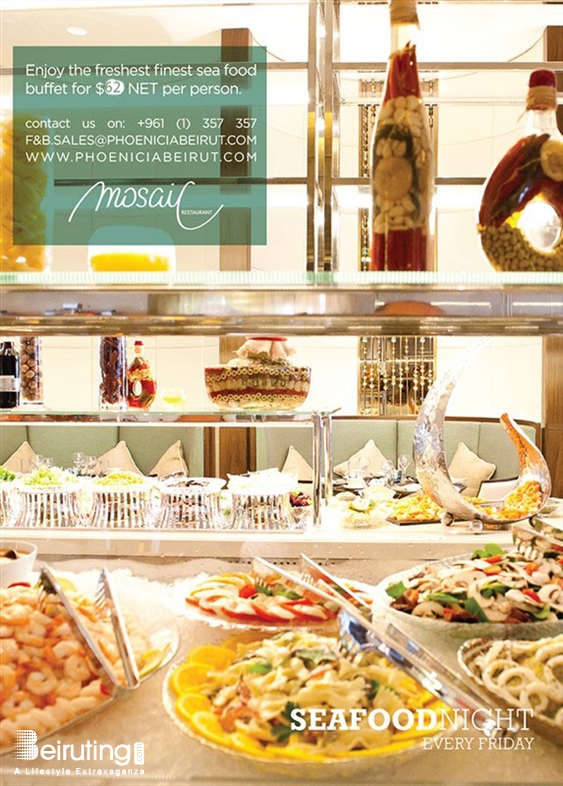 Seafood Night at Mosaic