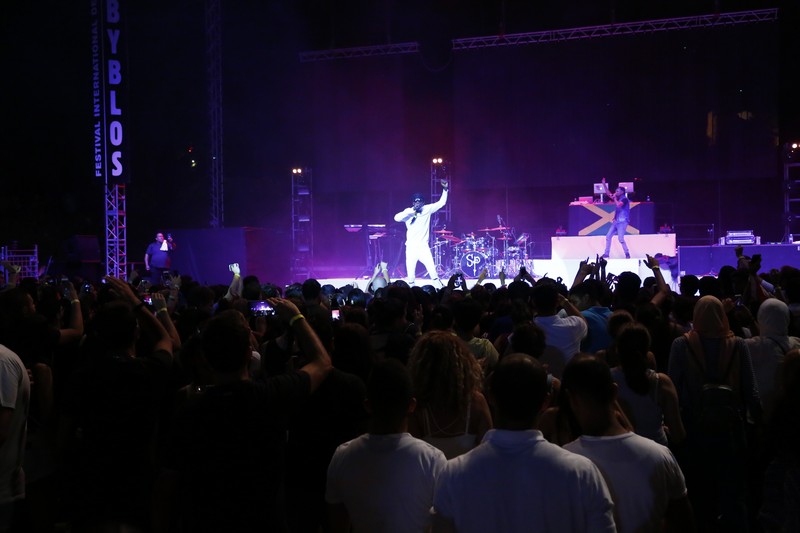 Sean Paul at Byblos Int Festival