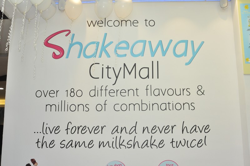 Opening of Shakeaway at CityMall