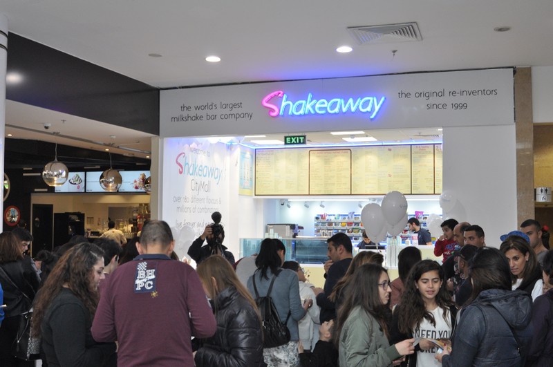 Opening of Shakeaway at CityMall