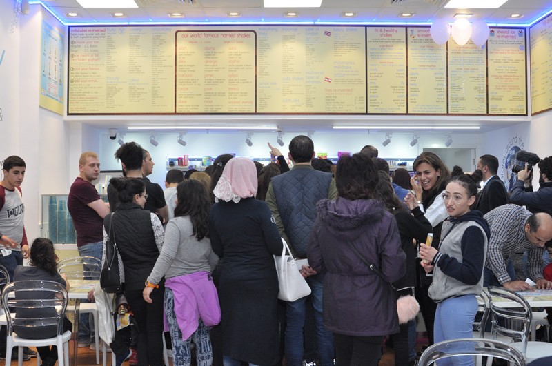 Opening of Shakeaway at CityMall