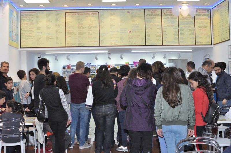 Opening of Shakeaway at CityMall