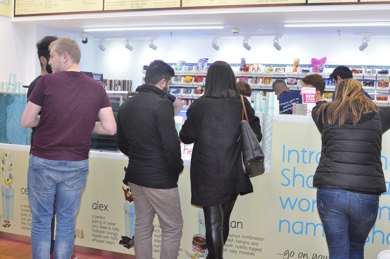 Opening of Shakeaway at CityMall