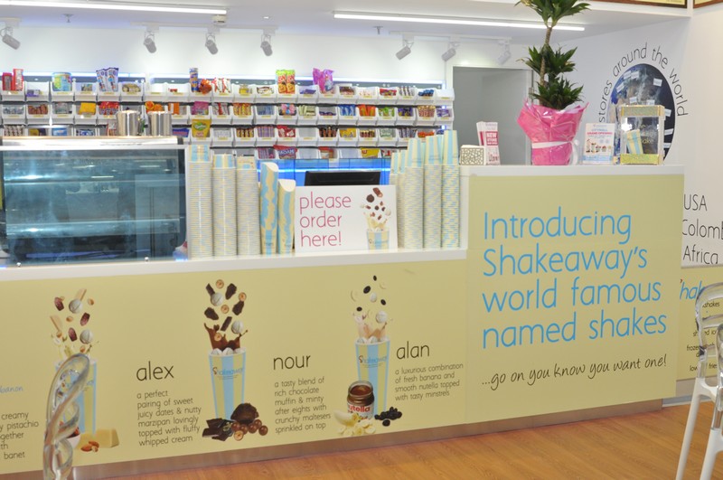 Opening of Shakeaway at CityMall