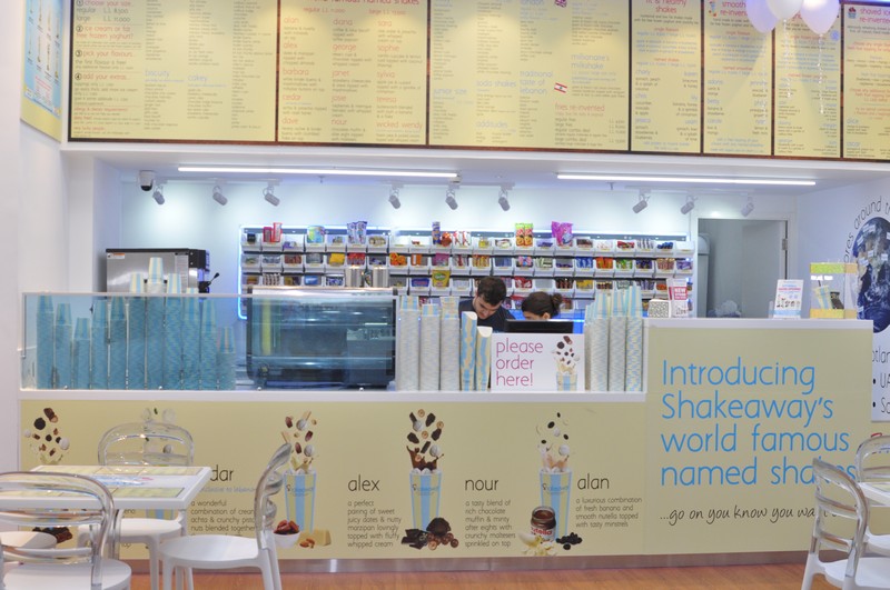 Opening of Shakeaway at CityMall