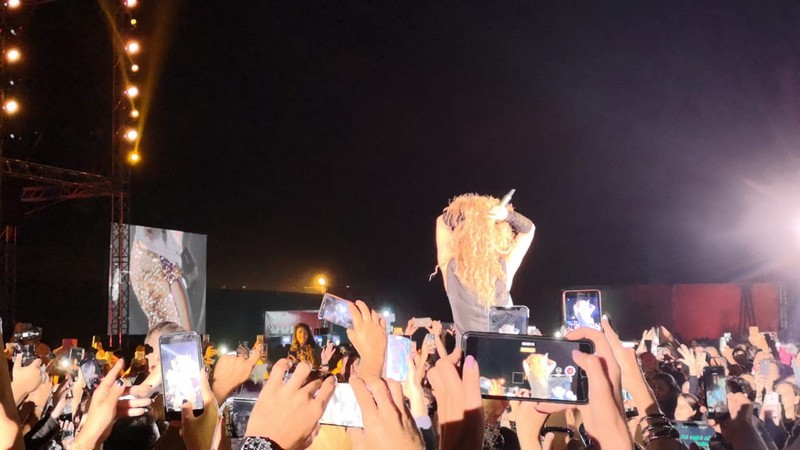 Shakira at Cedars Festival