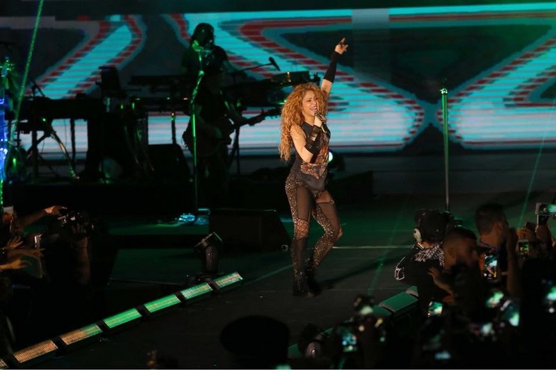 Shakira at Cedars Festival